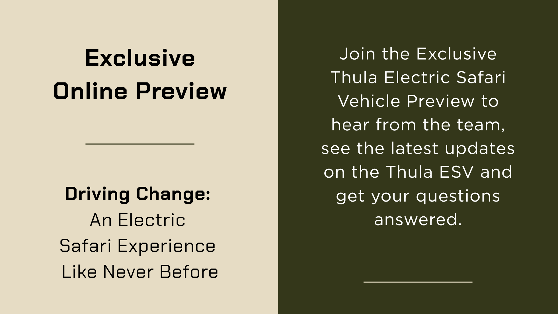 Exclusive Online Preview